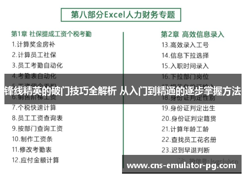 锋线精英的破门技巧全解析 从入门到精通的逐步掌握方法 锋线精英的破门技巧全解析 从入门到精通的逐步掌握方法