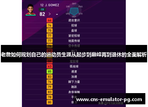 老詹如何规划自己的运动员生涯从起步到巅峰再到退休的全面解析